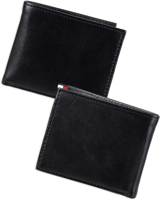 Tommy Hilfiger Men's Leather Bifold Wallet