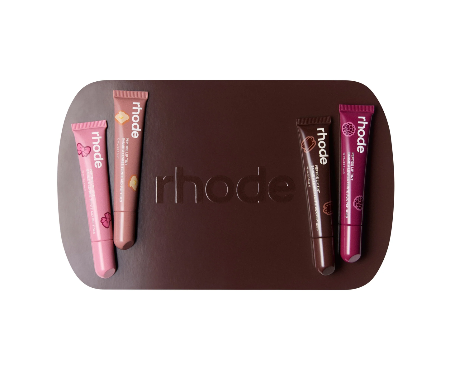 RHODE the scented peptide lip tint set LIMITED EDITION BOXED SET
