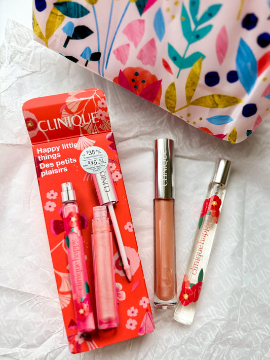 Clinique 2-Pc. Happy Little Things Fragrance & Lip Gloss Gift Set