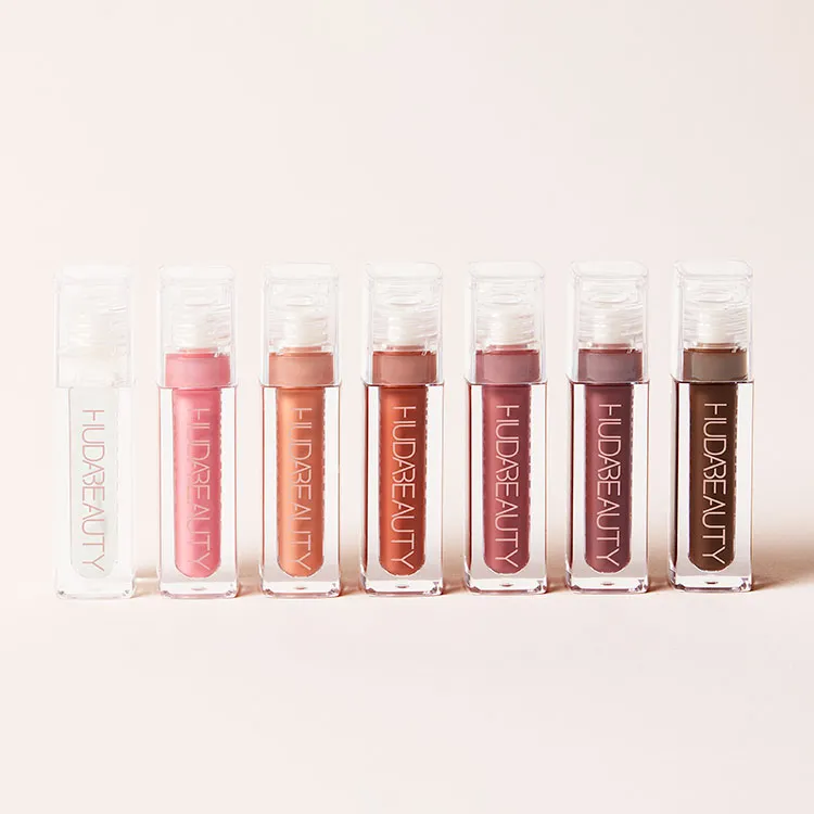HUDA BEAUTY Faux Filler Shiny Non-Sticky Lip Gloss