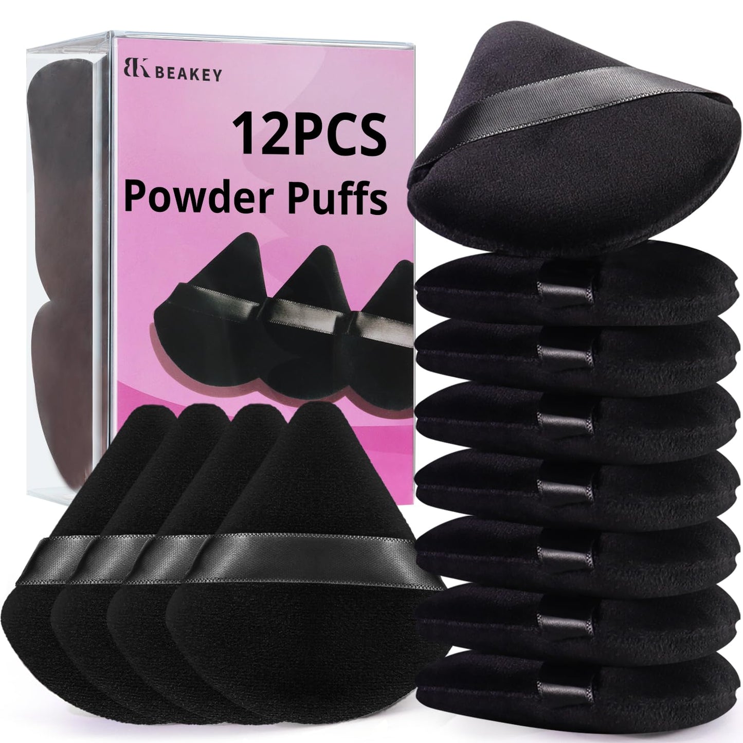 12pcs Powder Puffs