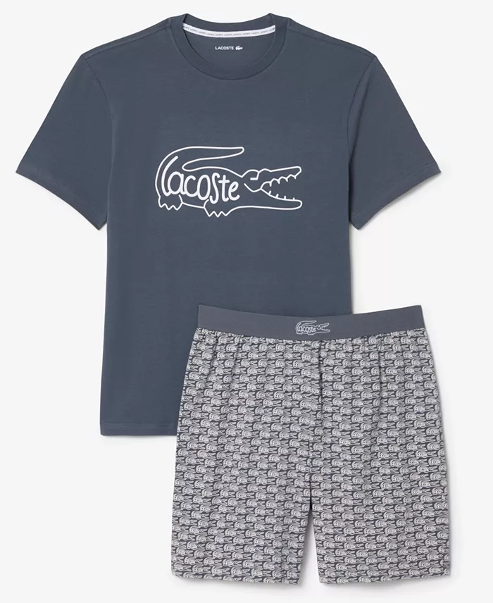 Pijama de Short Lacoste -Hombre