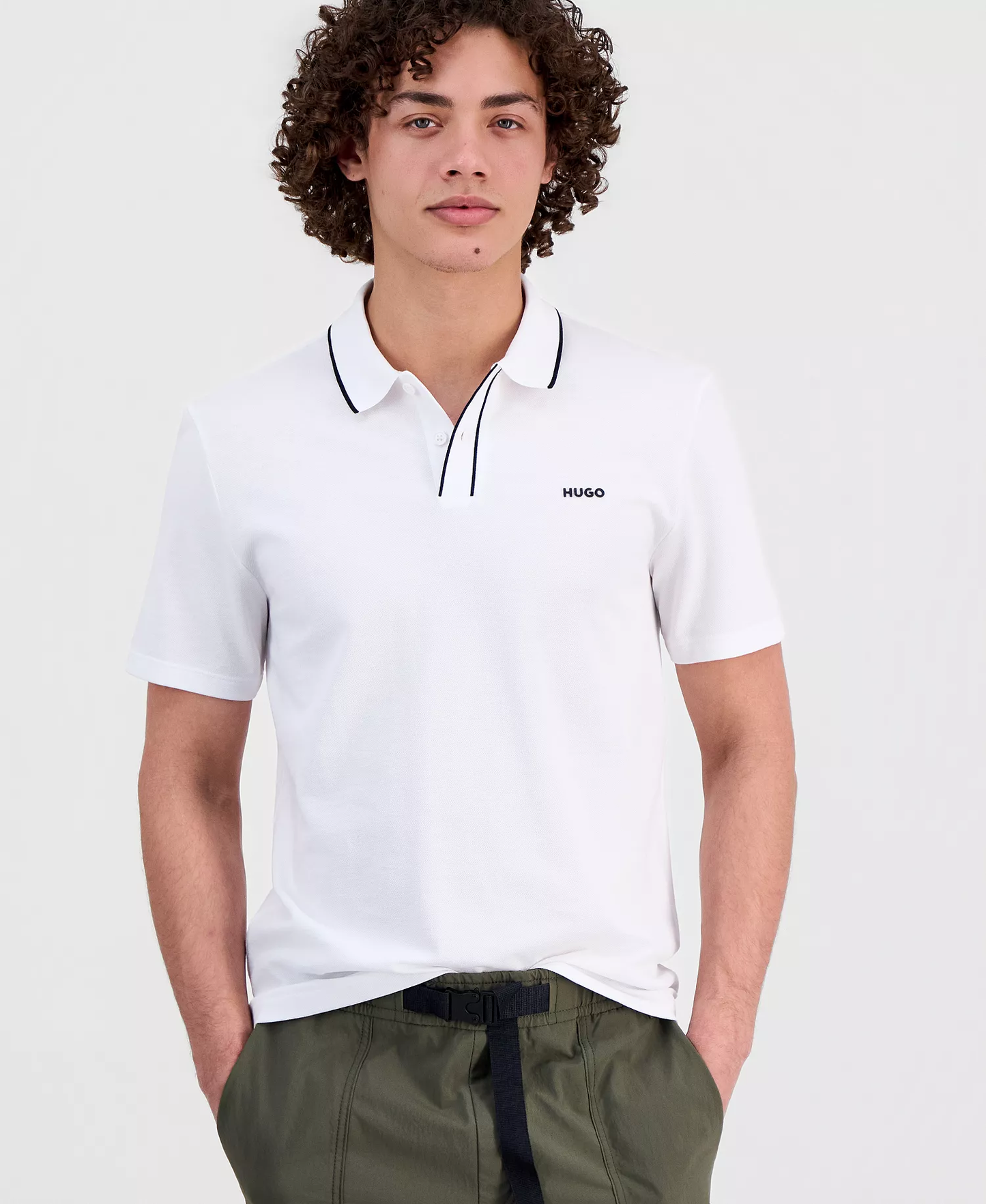 Camisa tipo Polo Hugo Boss