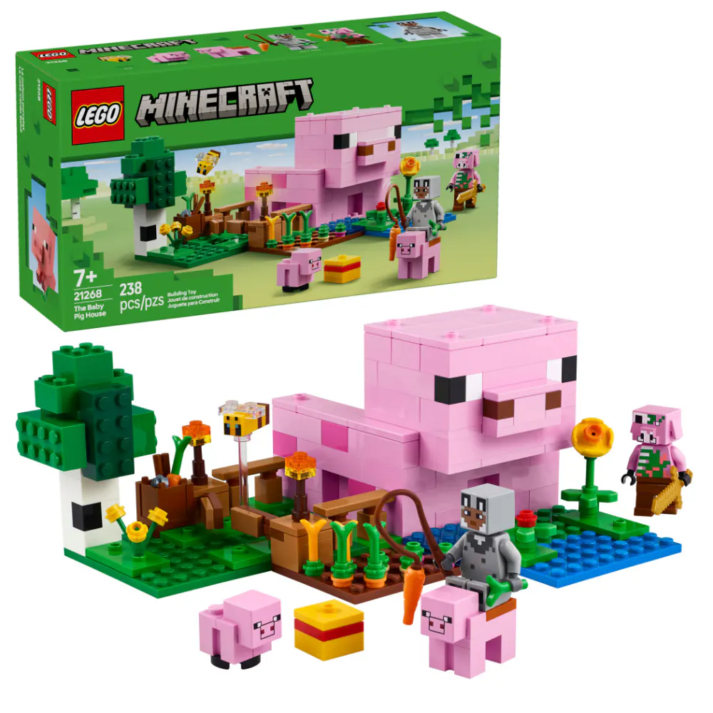 LEGO Minecraft The Baby Pig House Toy