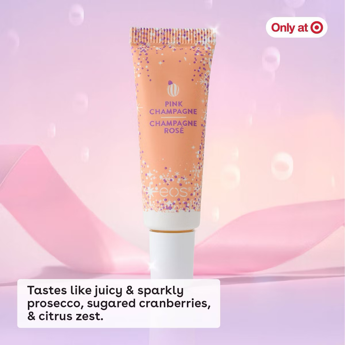 eos Holiday Super Balm - Pink Champagne