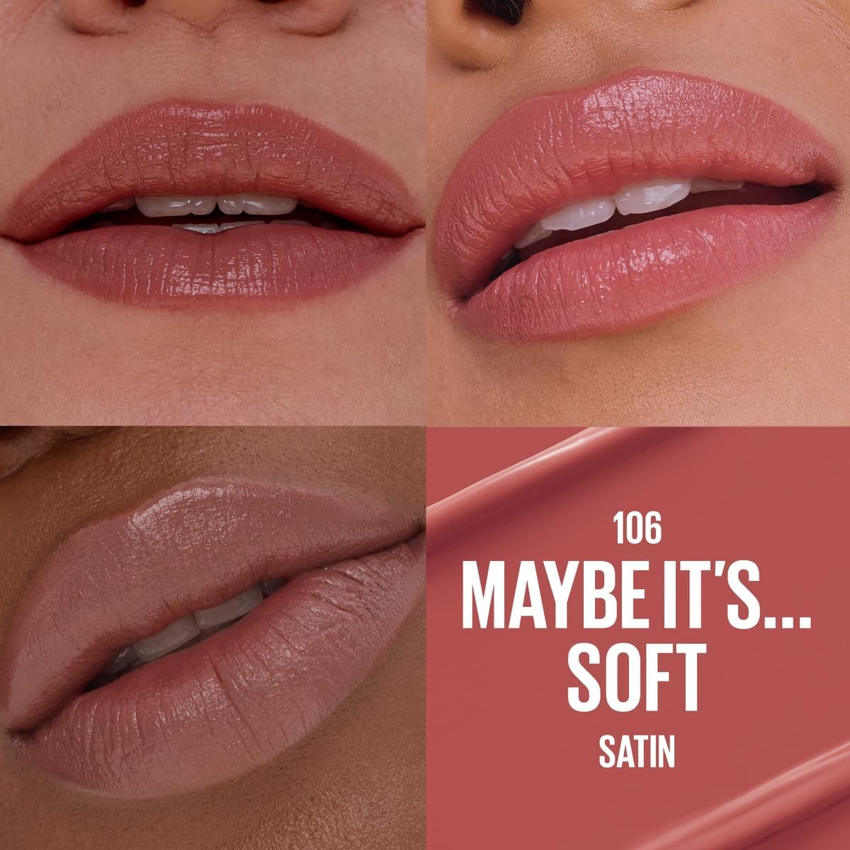 Maybelline New York Serum Lipstick Satin