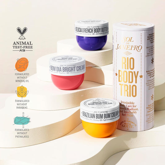 Sol de Janeiro Rio Trio Mini Vanilla Body Cream Trial Set