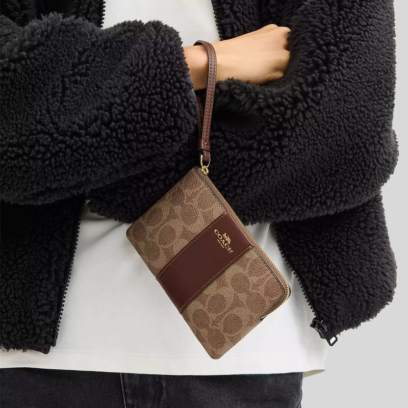 Coach Zip Wristlet
