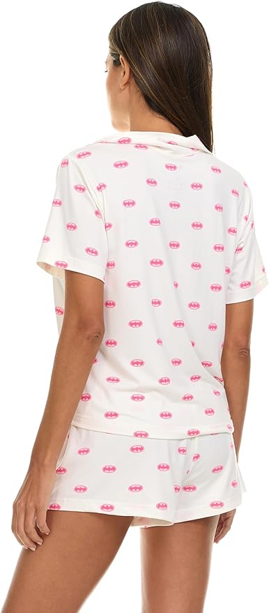 Pijama Batman Rosa de Short