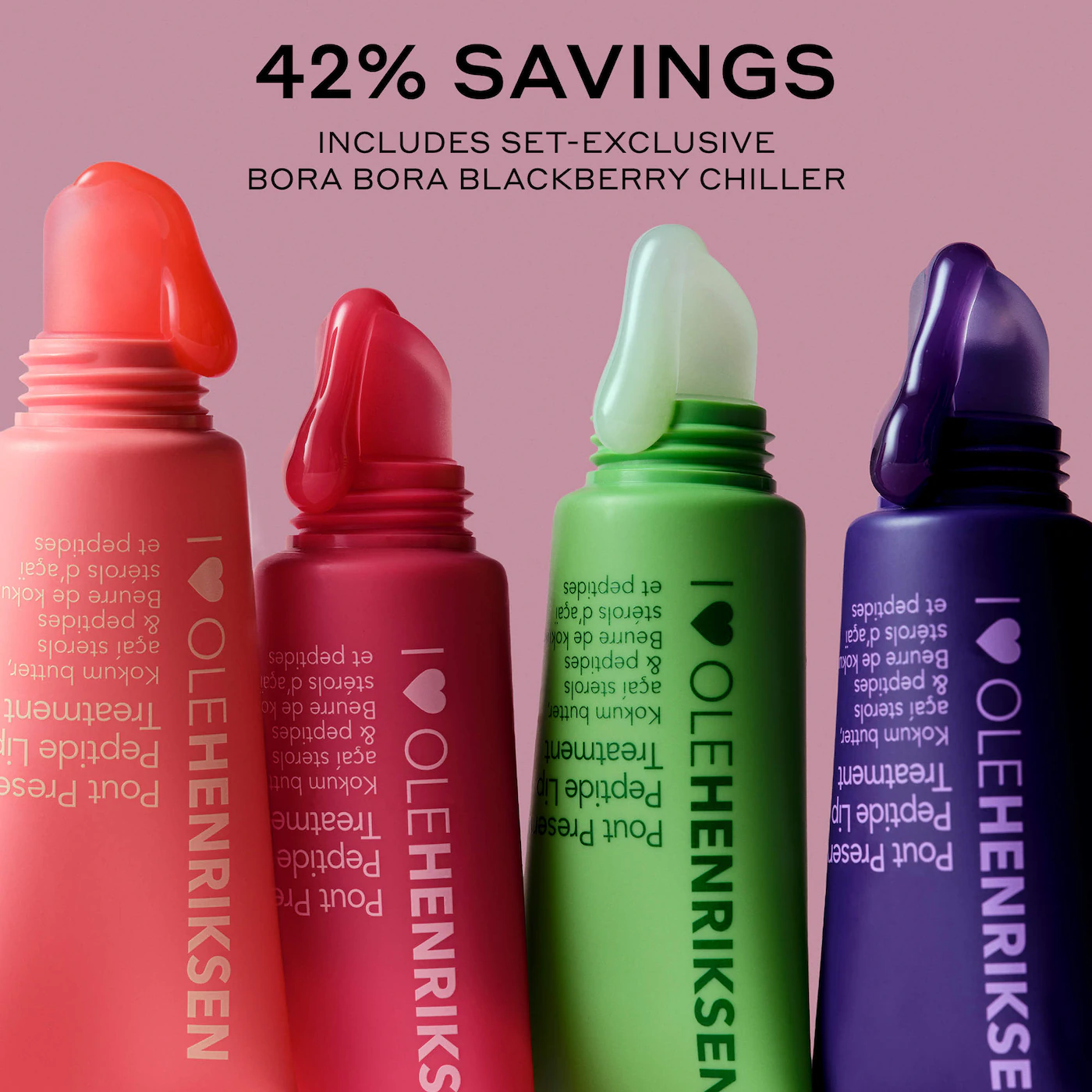 OLEHENRIKSEN Passport to Chill Mini Pout Preserve Peptide Lip Set
