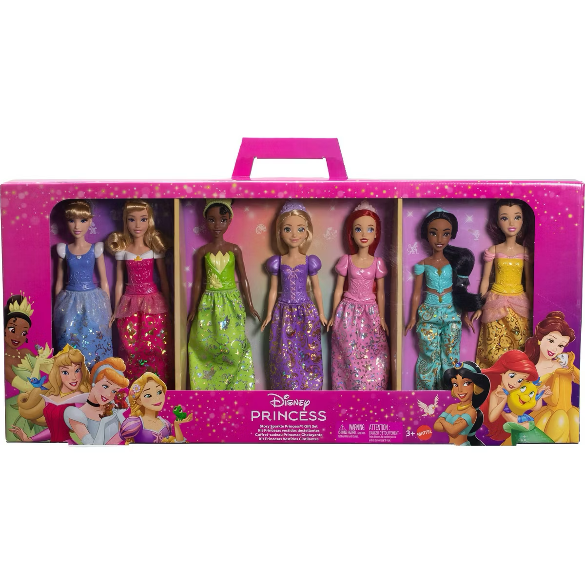 Disney Princess Fashion Doll 7pk