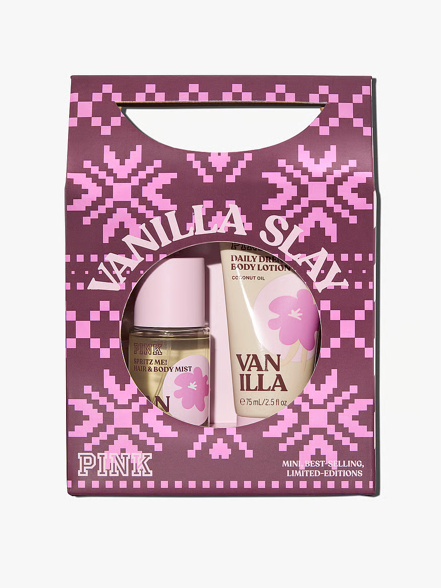 Pink Vanilla Slay Body Care Gift Set