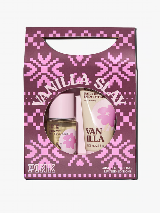 Pink Vanilla Slay Body Care Gift Set