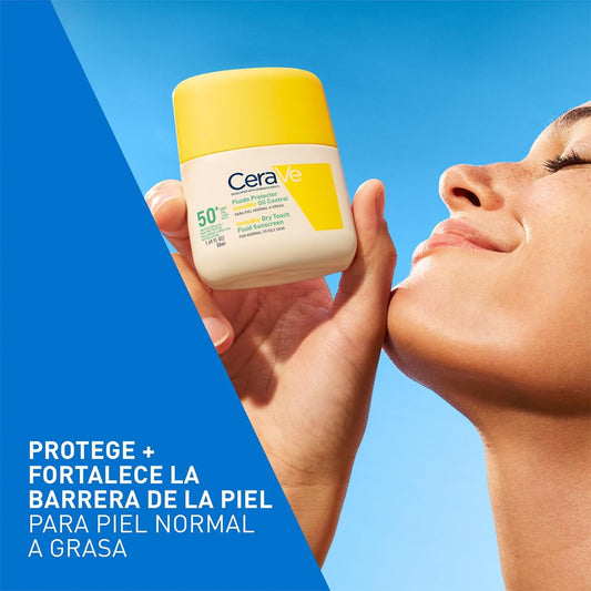 CeraVe Fluido Protector Invisible Oil Control 50FPS