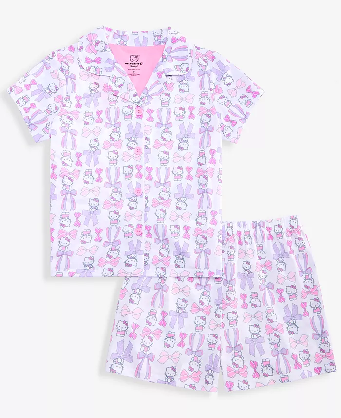 Hello Kitty Pijama de Short para Niña