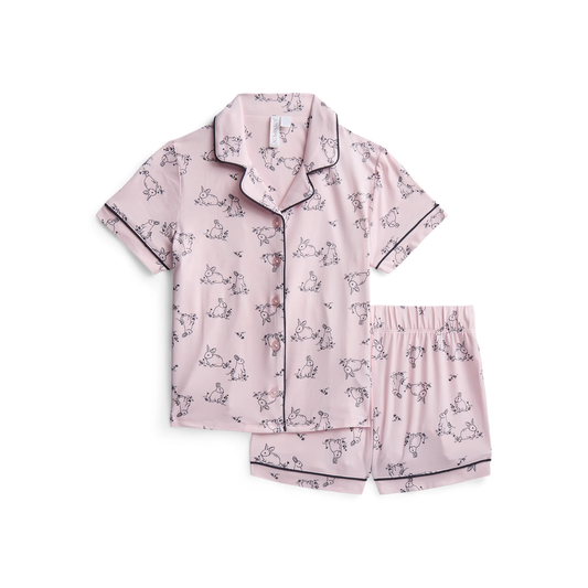 Pijama de Short Bunnies🐇 para niña