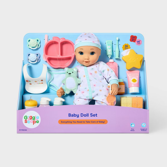 14" Baby Doll Set - Gigglescape