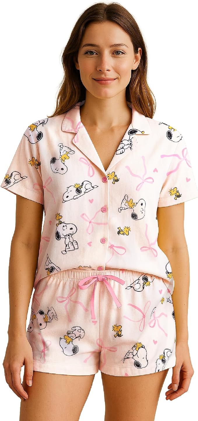 Pijama de Short de Snoopy