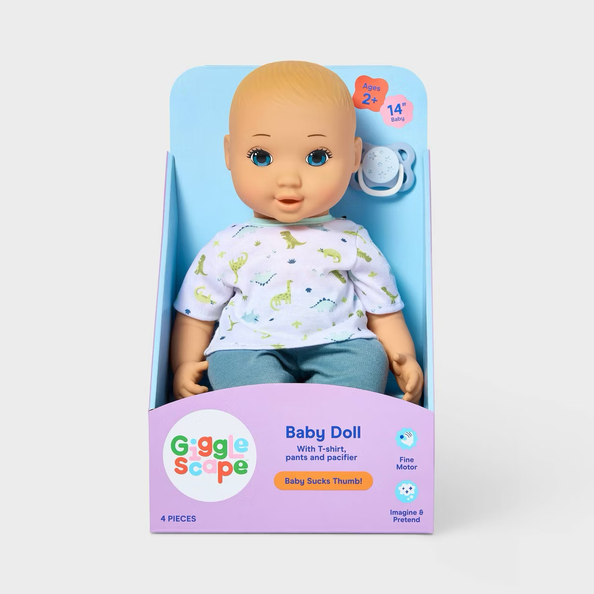 14" Boy Baby Doll - Gigglescape
