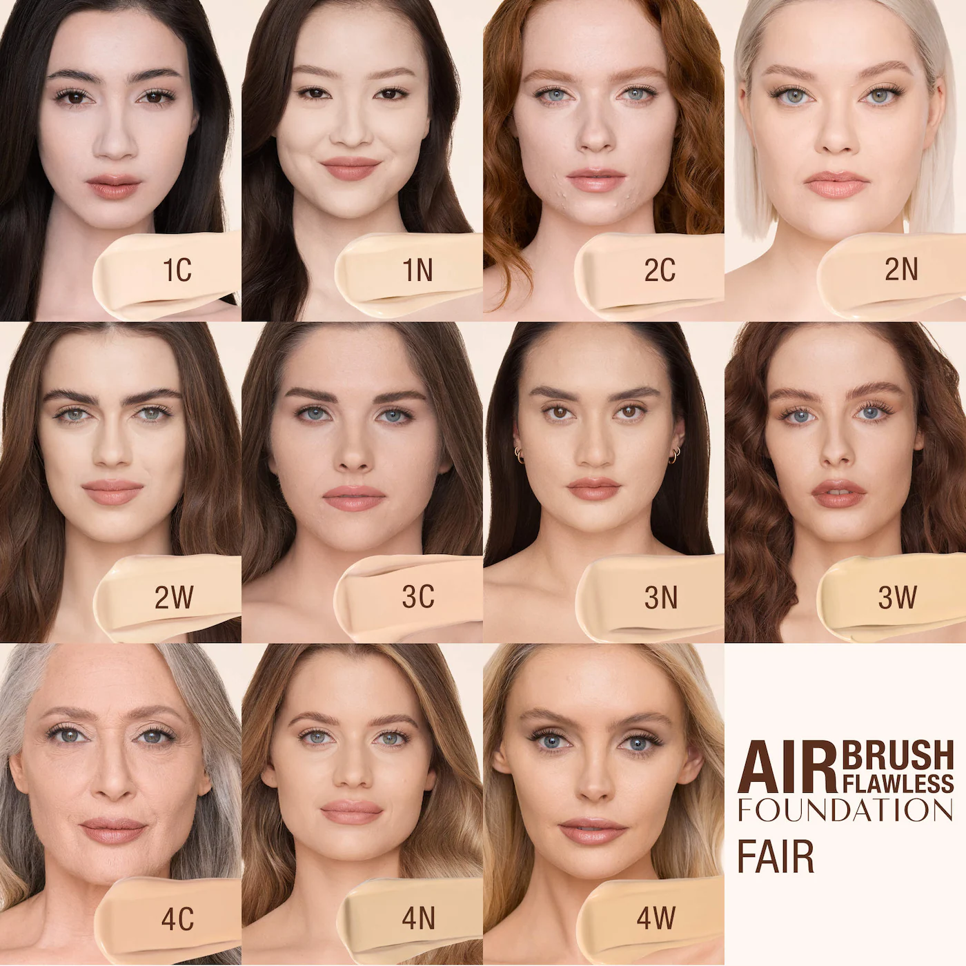 Charlotte Tilbury  Airbrush Flawless Blurring & Matte Full Coverage Foundation