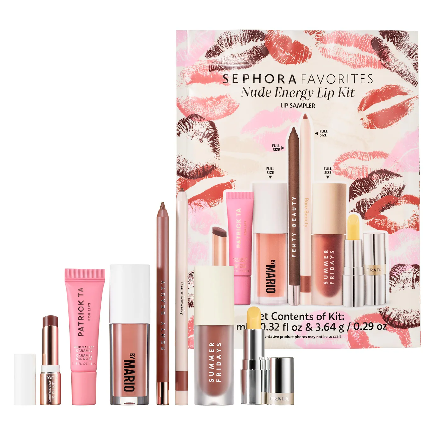 Sephora Favorites Nude Energy Lip Kit Makeup Set