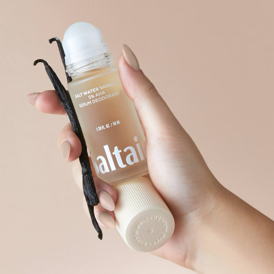Saltair 5% AHA Serum Roll-On Deodorant - Salt Water Vanilla