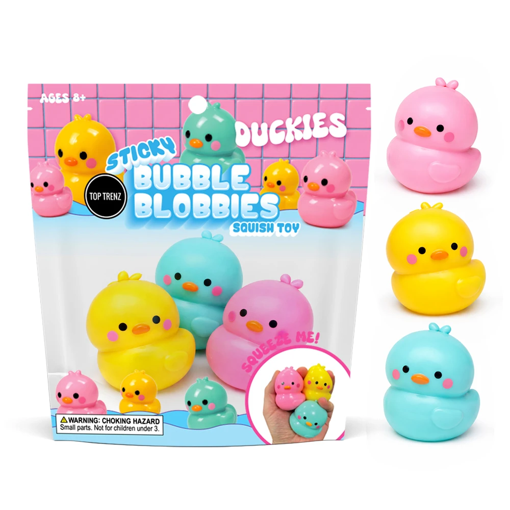 Sticky Bubble Blobbies Duckies- Squishies