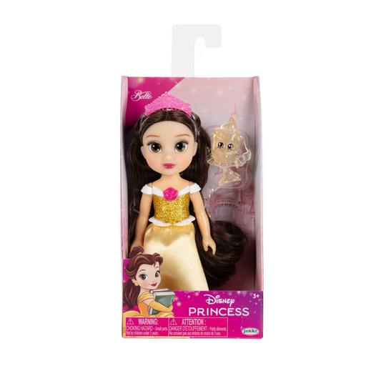 Disney Princess 6" Petite Belle Fashion Doll + Lumiere Toy
