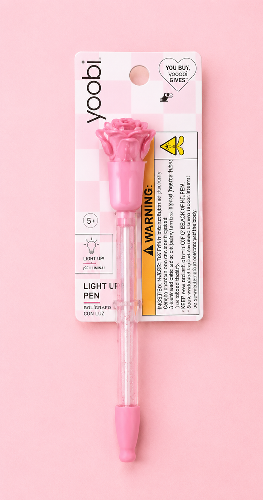 Lápiz tinta con luz de Flor