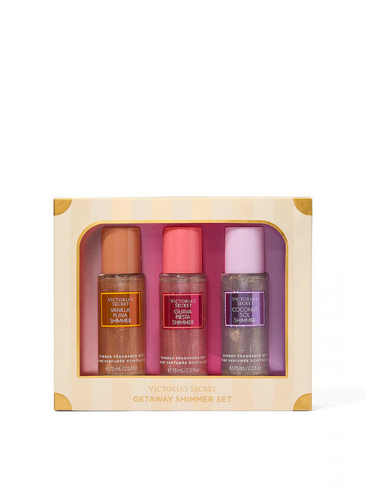 Victoria's Secret 3-Piece Getaway Shimmer Gift Set