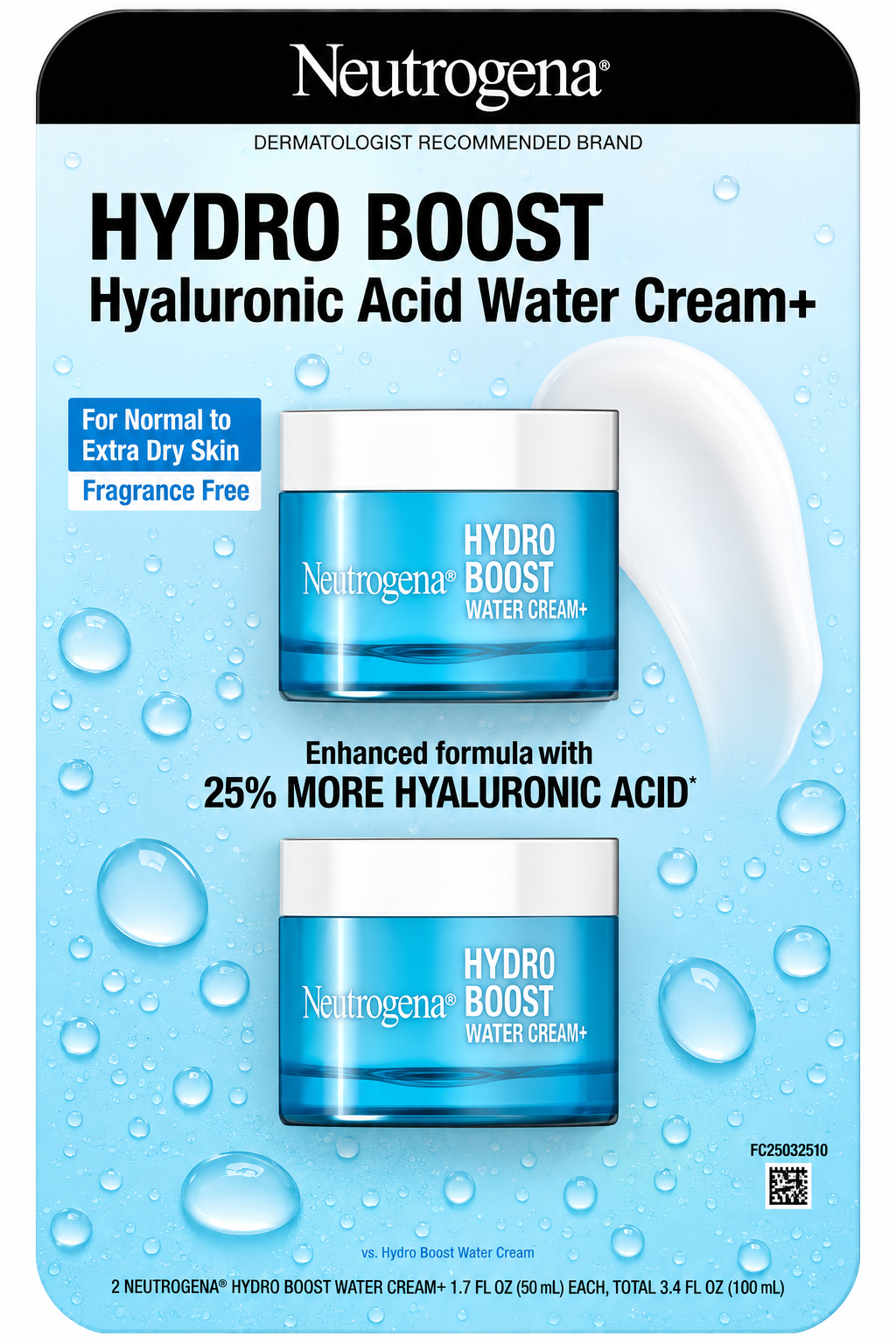 Neutrogena Hydro Boost Water Cream, 1.7 fl oz