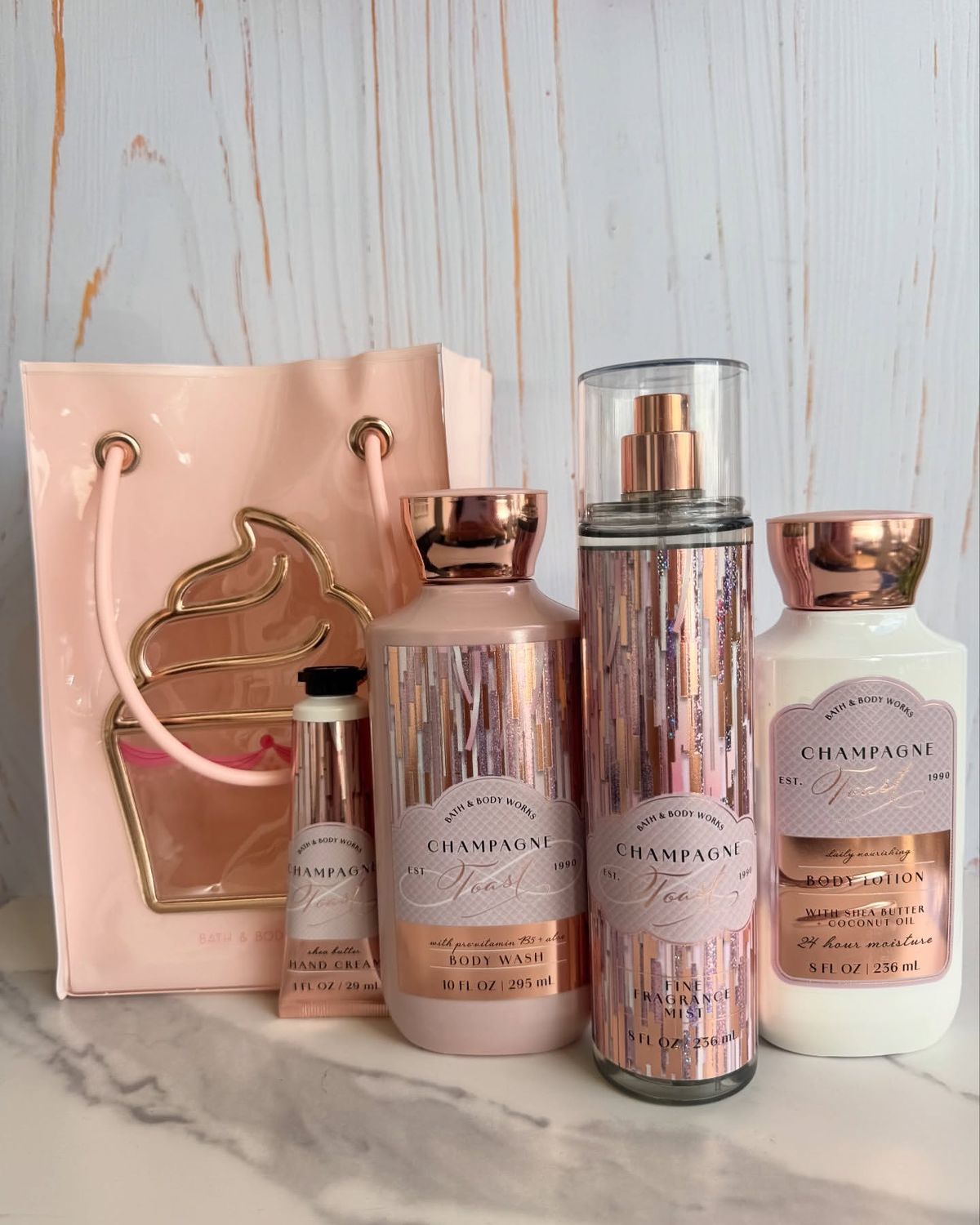 Set de Regalo 4pcs Champagne Toast