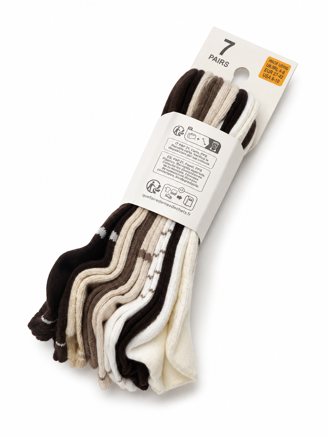 Paquete de Calcetines Tonos Neutros