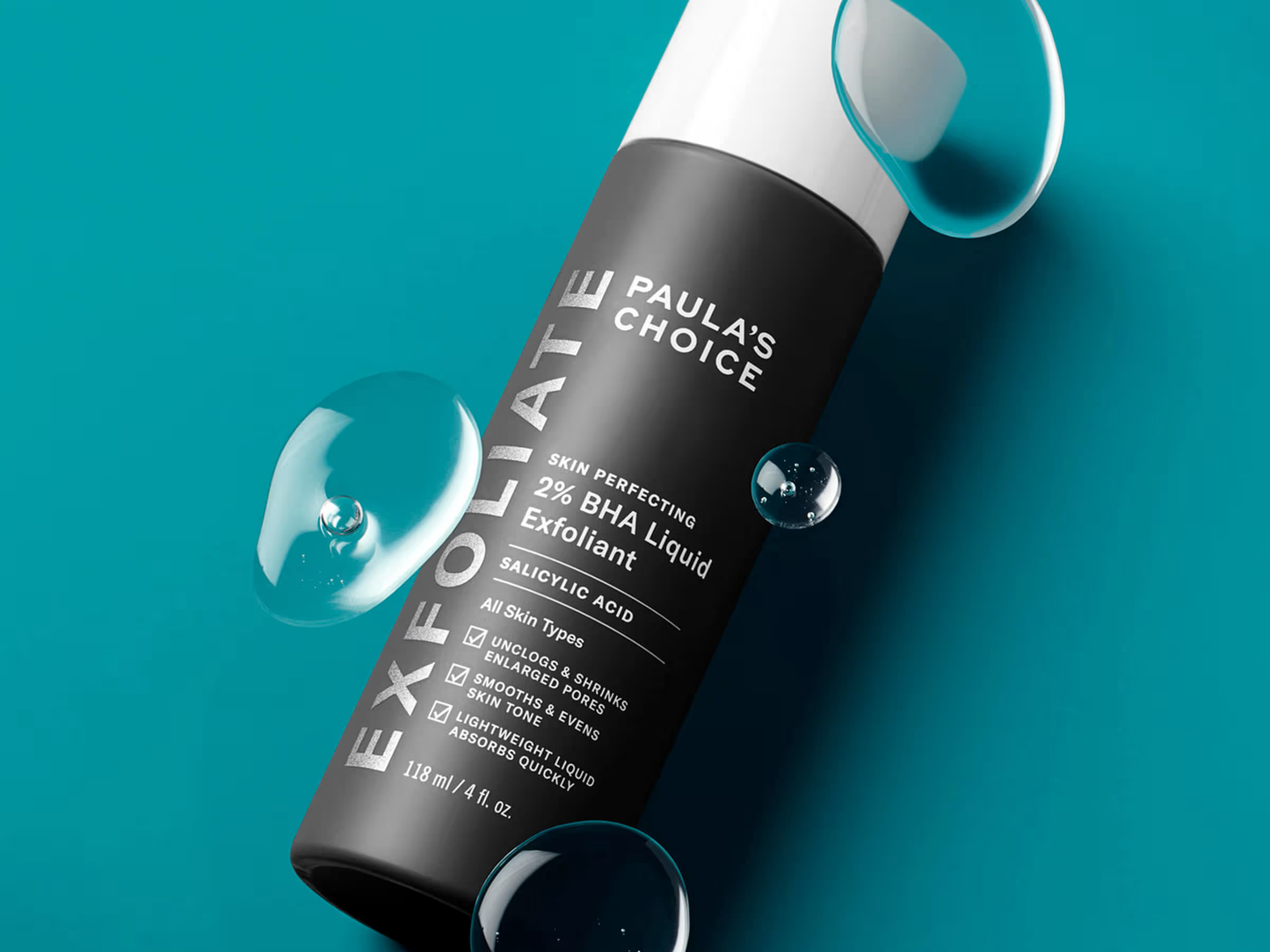 Paula's Choice Skin Perfecting 2% BHA Exfoliating Toner for Clear Skin