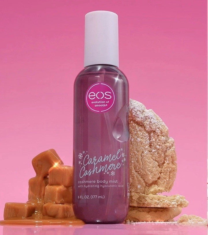 eos Holiday Body Mist Caramel Cashmere