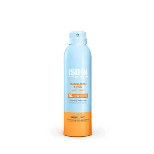 Isdin Fotoprotector spf 50+ Transparent Spray Wet Skin 250 ml