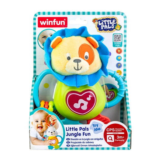 Winfun Little Pals Jungle Fun Musical Toy - Caesar The Lion