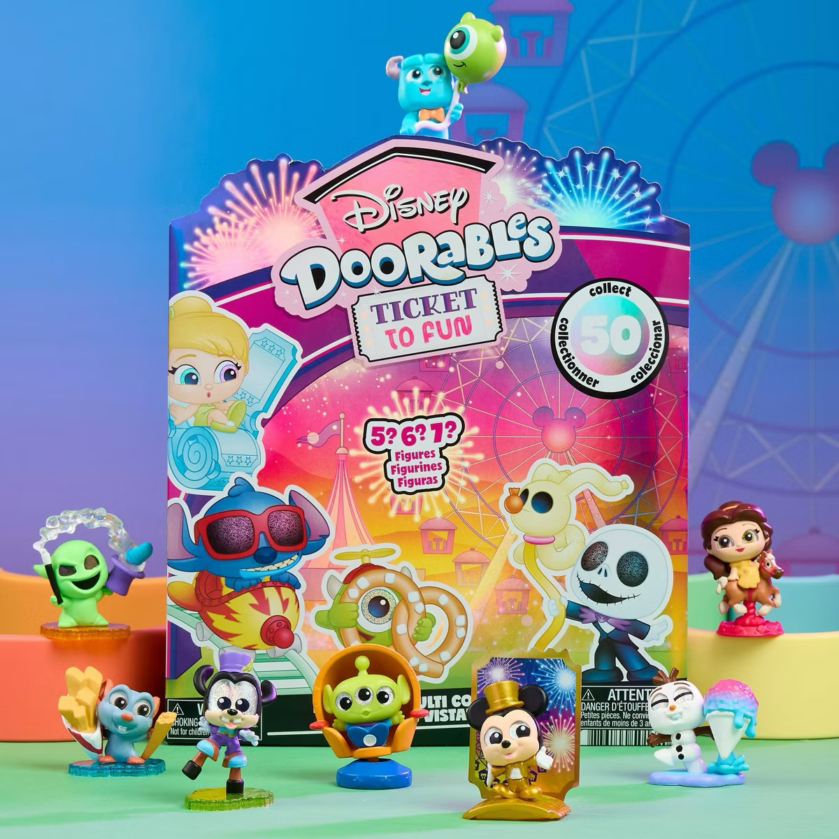 Disney Doorables Ticket to Fun Festival-Themed Collectible Figures