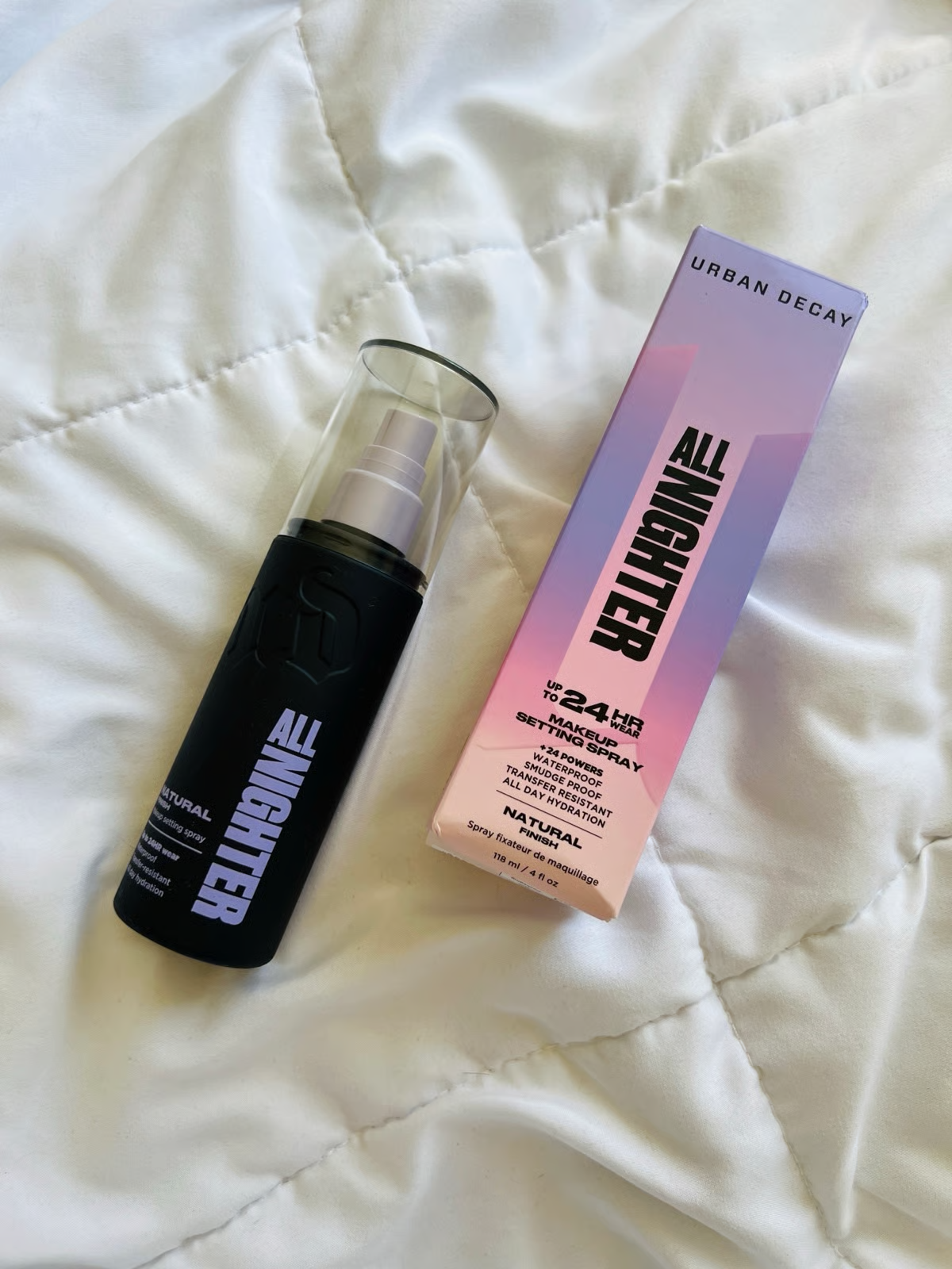 Urban Decay All Nighter Waterproof Natural Finish Setting Spray with 24HR Wear