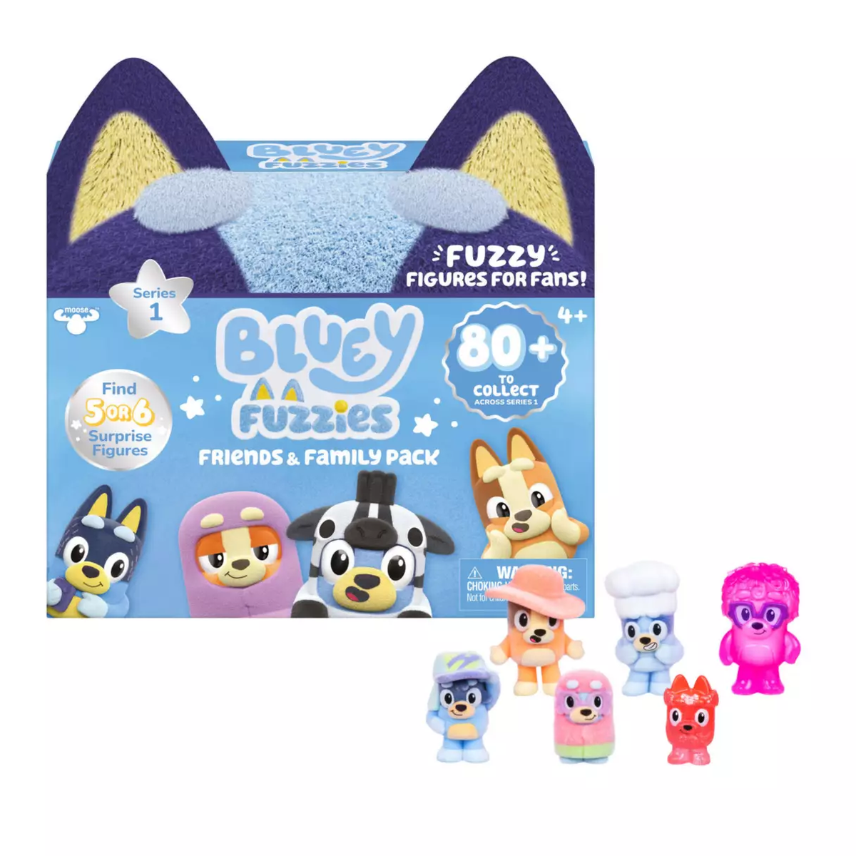 Bluey Fuzzies: Friends & Family Pack