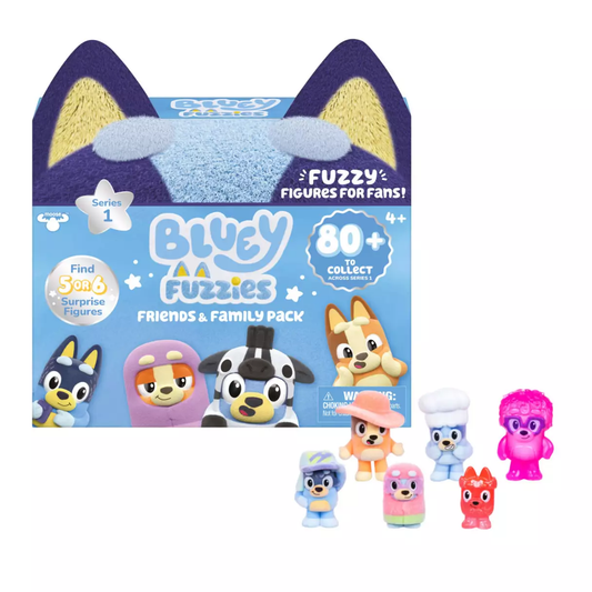 Bluey Fuzzies: Friends & Family Pack