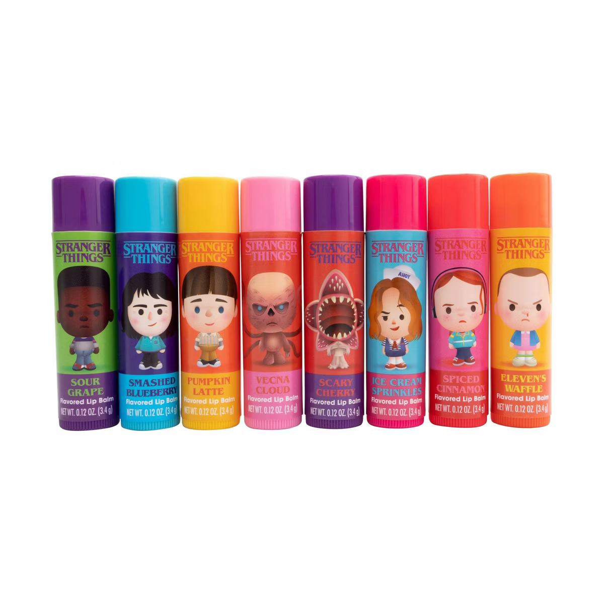 Stranger Things Lip Balm 8pk