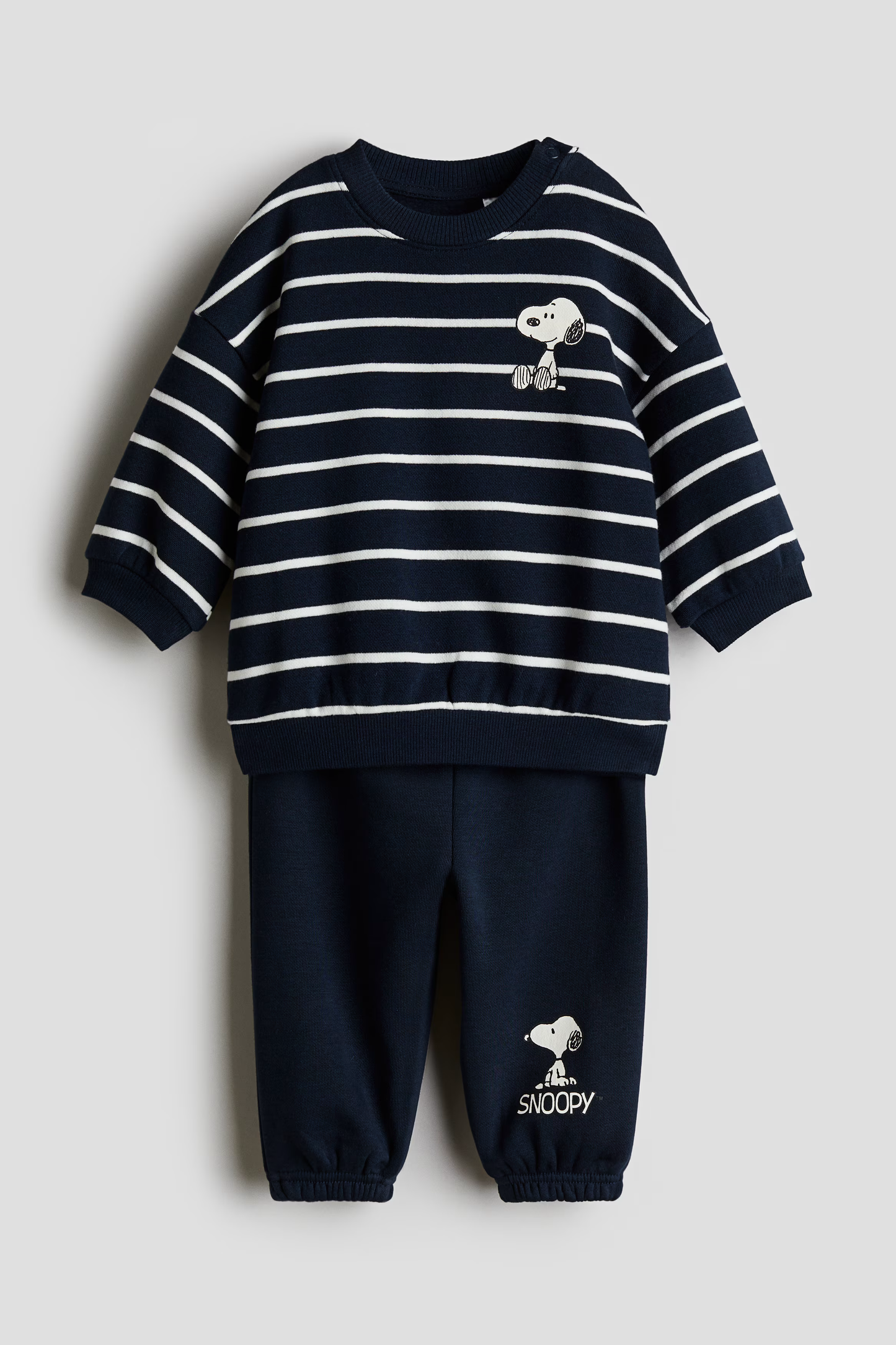 HM 2-PIECE PRINTED SWEATSUIT SNOOPY
