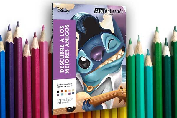 Arte Antiestrés Para Colorear- Disney