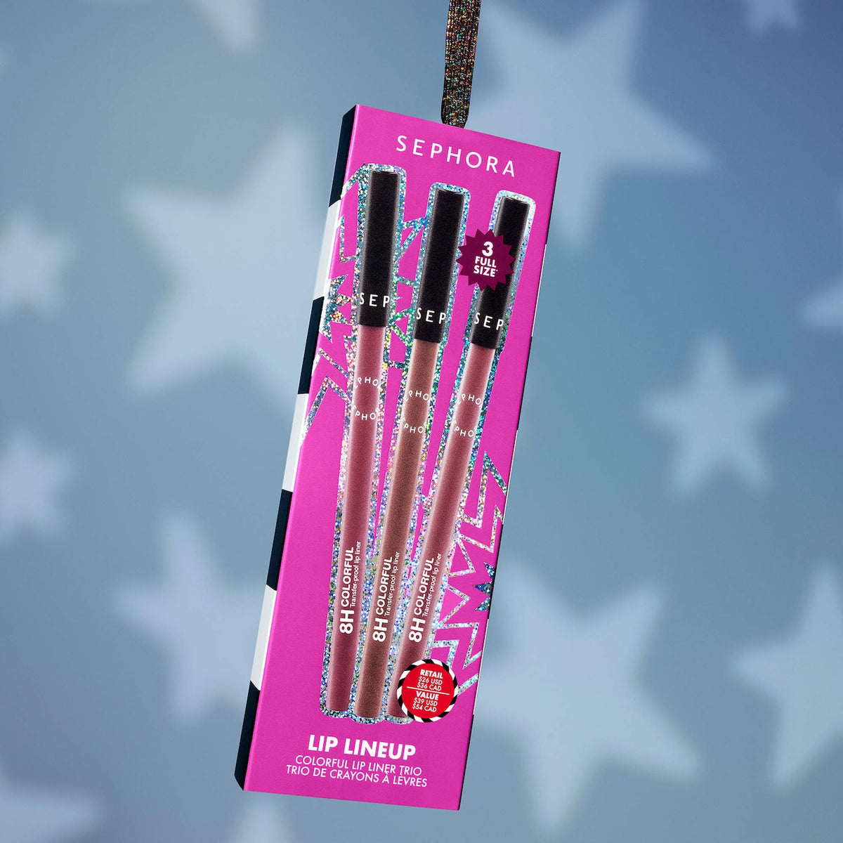 SEPHORA COLLECTION 8H Colorful Lip Liner Trio Set