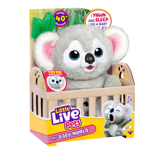 Little Live Pets My Baby Koala Kiki, Interactive Plush
