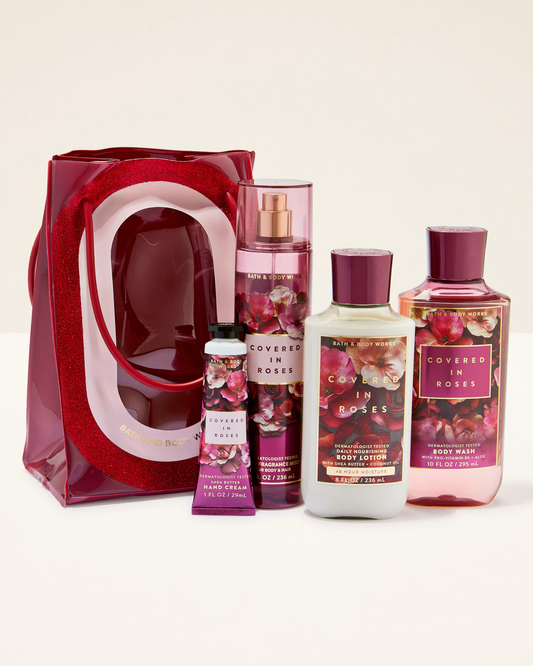 Set Bath and Body Works Covered In Roses