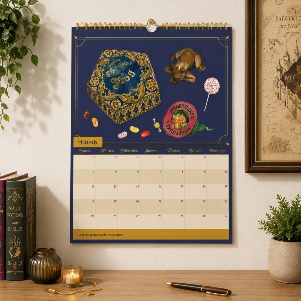 Calendario de Pared Harry Potter 2027