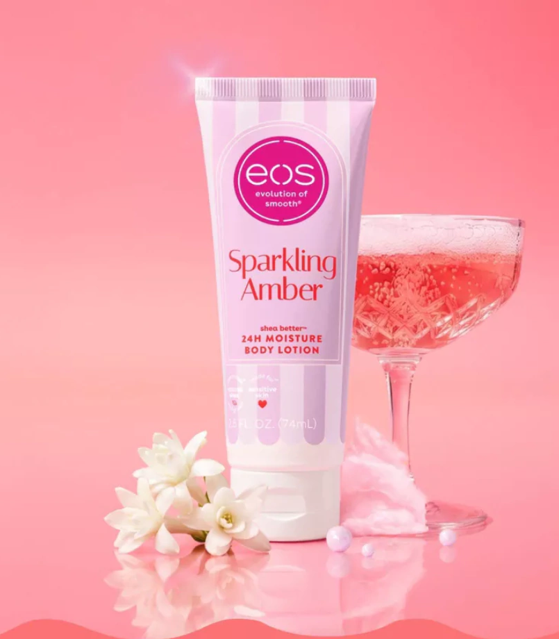 EOS Sparkling Amber Mini Body Lotion