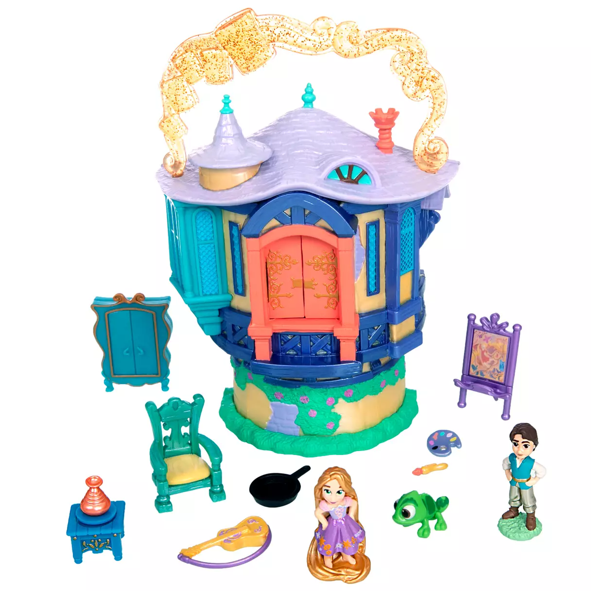 Rapunzel Tower Micro Play Set – Tangled –